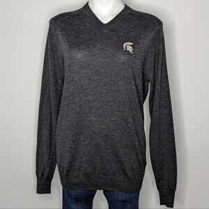 Nike Golf Tour Performance grey Michigan State University Spartans sweater M